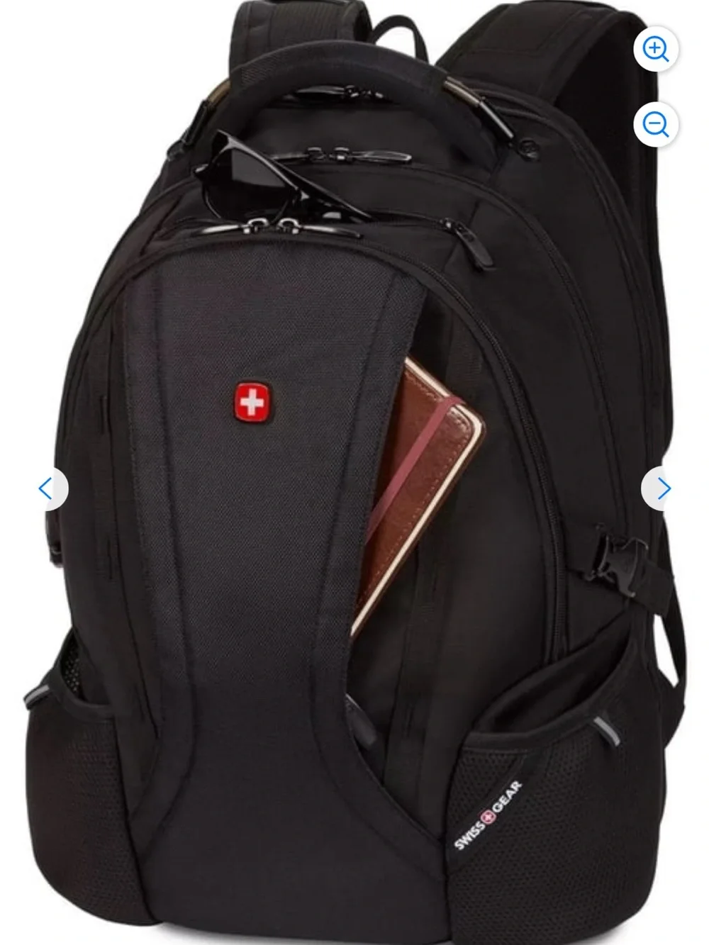 LIKE NEW swissgear scansmart black laptop travel backpack -tons of pockets!